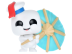 Фигурка Funko POP! Movies. Ghostbusters Afterlife: Mini Puft with cocktail umbrella
