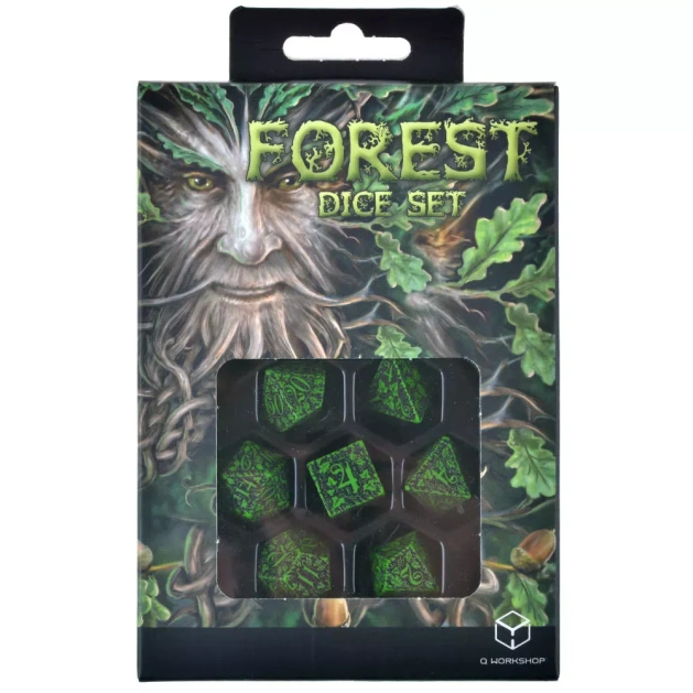 Forest Dice Set: Tundra