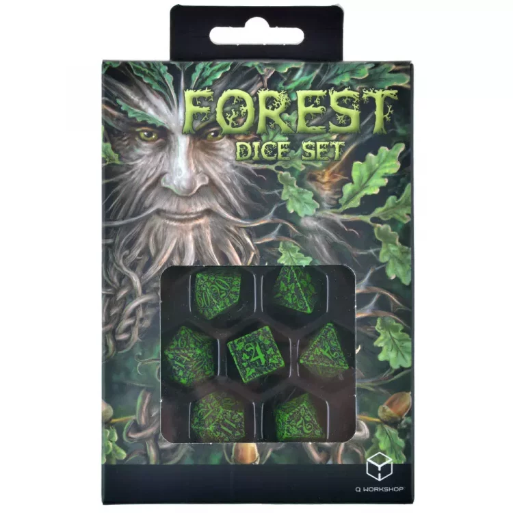 Forest Dice Set: Tundra