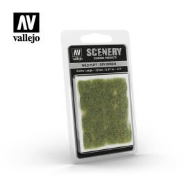 Пучки травы Vallejo Scenery: Wild Tuft Dry Green 12мм