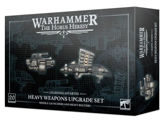 Heavy Weapons Upgrade Set - Missile Launchers and Heavy Bolters (The Horus Heresy)