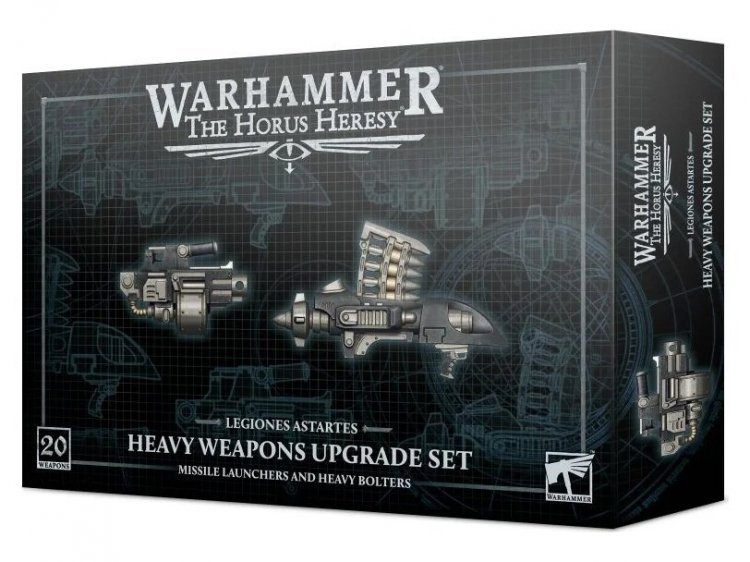 Heavy Weapons Upgrade Set - Missile Launchers and Heavy Bolters (The Horus Heresy)