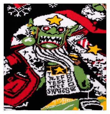 AAA: Da Red Gobbo Knitted Blanket (GW Direct)