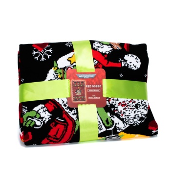 AAA: Da Red Gobbo Knitted Blanket (GW Direct)