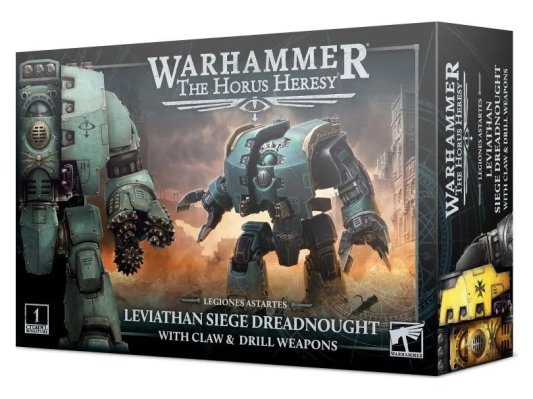 Leviathan Siege Dreadnought with Claw &amp; Drill Weapons