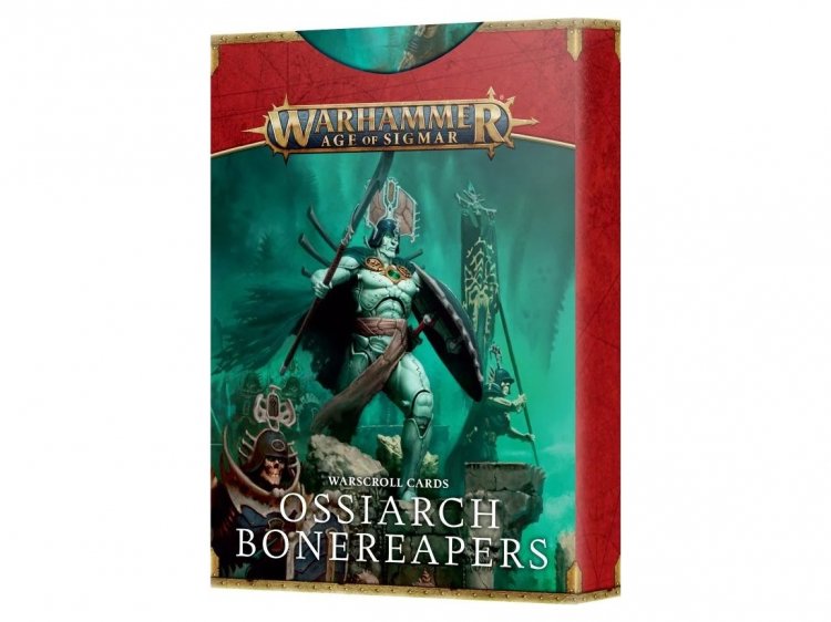 Warscroll Cards: Ossiarch Bonereapers (предзаказ 2023, Age of Sigmar)