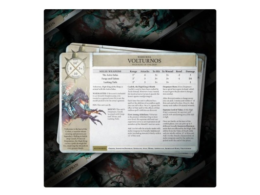 Warscroll Cards: Idoneth Deepkin 2022 (предзаказ, Age of Sigmar)