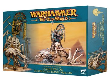 Tomb King on Necrolith Bone Dragon (The Old World, Tomb Kings of Khemri)