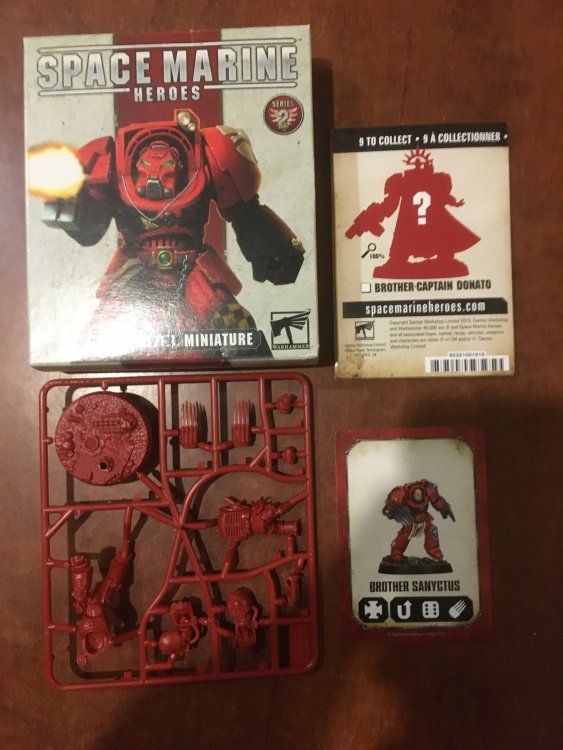 Space Marine Heroes 2 Brother Sanyctus