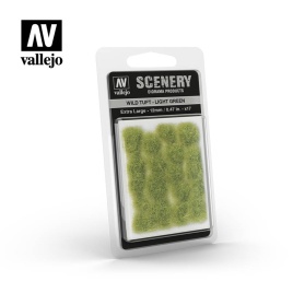 Пучки травы Vallejo Scenery: Wild Tuft Light Green 12мм