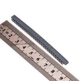 Цепь с овальным звеном 1.9х2.5мм, толщиной 0,5мм, размер L, MiniWarPaint