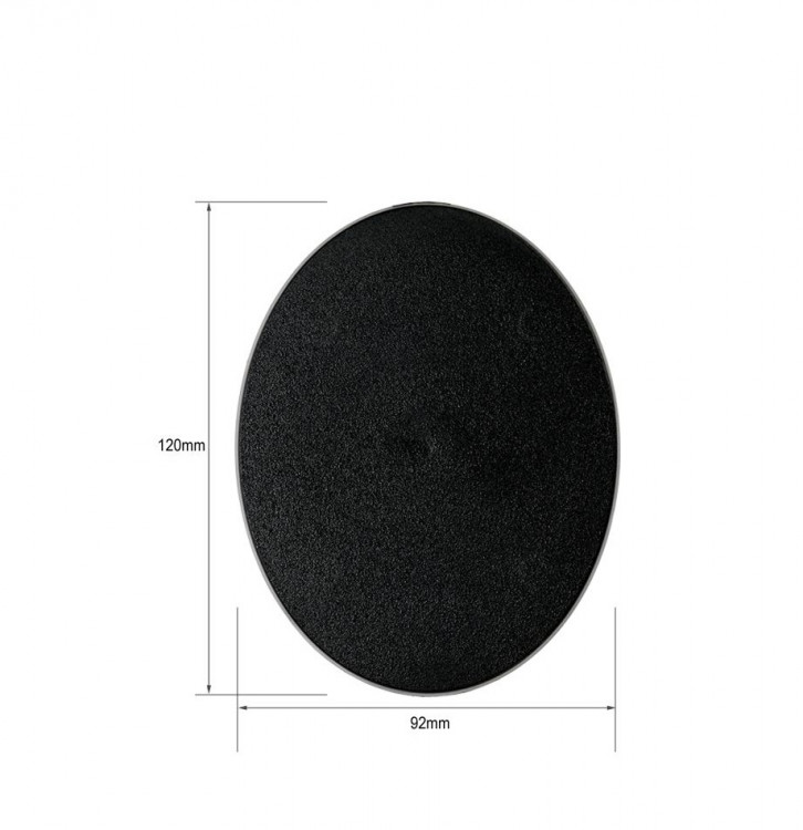 120x92mm Oval Base (поштучно)