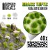Grass TUFTS - 6mm self-adhesive - REALISTIC GREEN