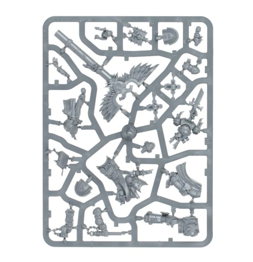 Chaplain Grimaldus and Retinue