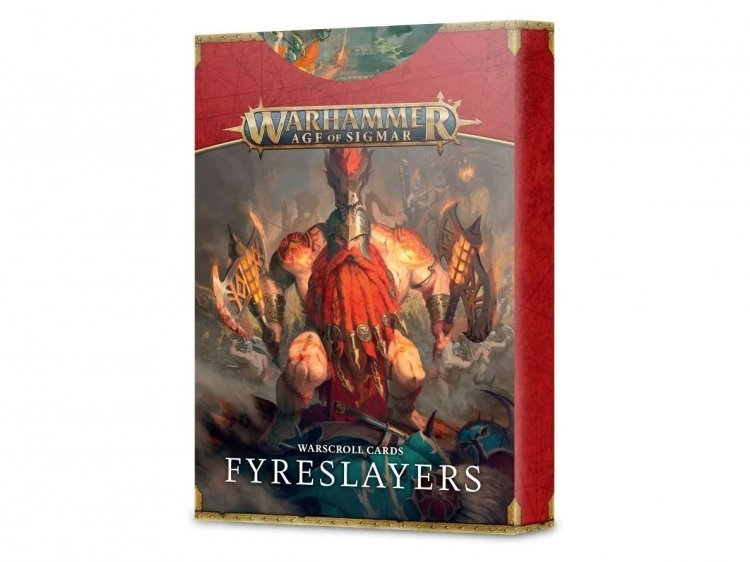 Warscroll Cards: Fyreslayers 2022 (предзаказ, Age of Sigmar)