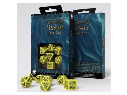 Набор кубиков Call of Cthulhu, 7 шт., The Outer Gods Hastur