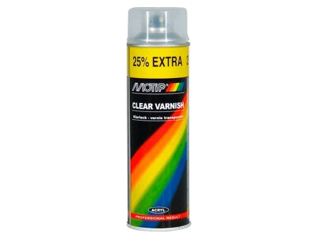 Лак MOTiP Clear Varnish, бесцветный, 500 мл