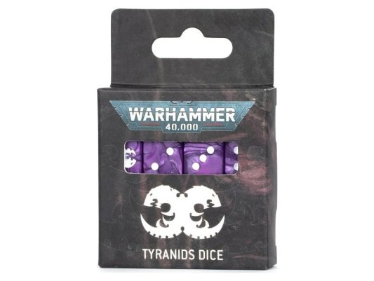 Tyranids Dice Set (предзаказ 2023, Warhammer 40k)