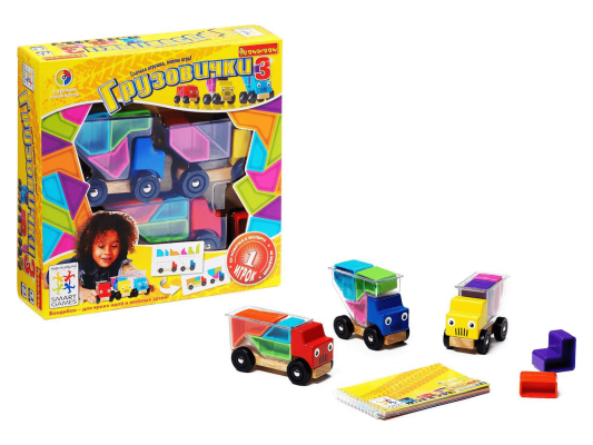 Настольная игра Логическая игра Грузовички