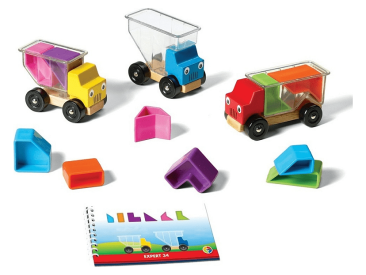 Логическая игра Грузовички