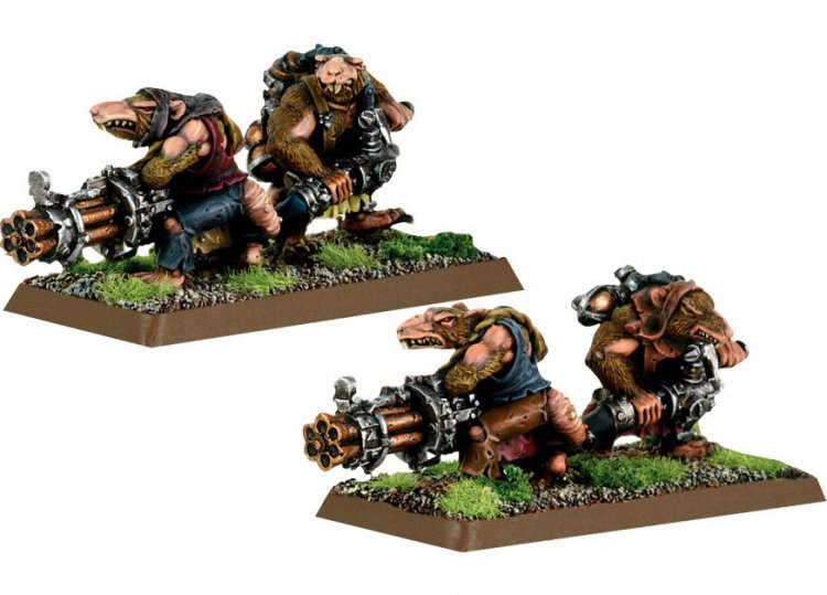 Skaven Ratling Gun Teams