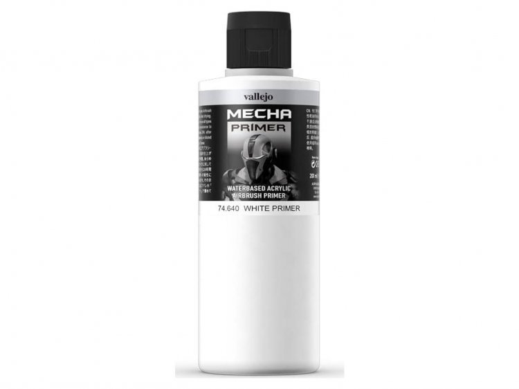 Грунтовка Vallejo Mecha Color: White 74.640 (200 мл)