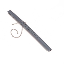 Цепь с овальным звеном 1х1,5мм, толщиной 0,2мм, размер S, MiniWarPaint