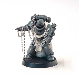 Цепь с овальным звеном 1х1,5мм, толщиной 0,2мм, размер S, MiniWarPaint