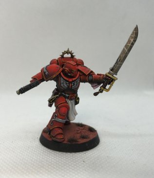Warhammer 40000 Blood Angels Primaris Lieutenant Tolmeron (Pro-Painted)