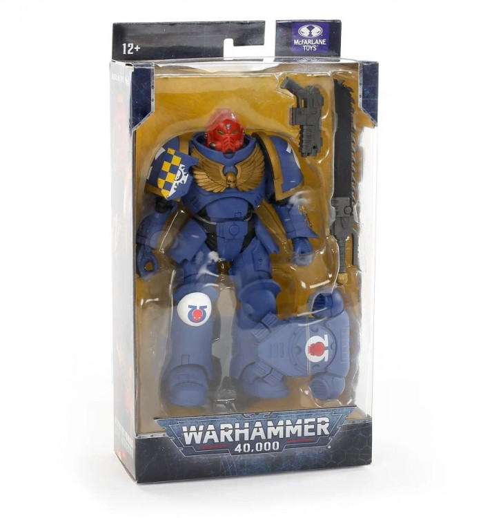 McFarlane Toys: Ultramarines Primaris Assault Intercessor Sergeant Action Figure