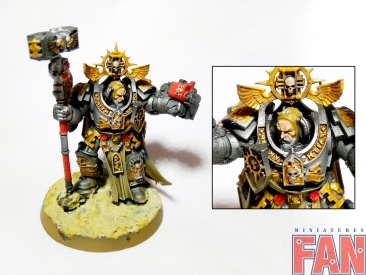 Warhammer 40k Grey Knights Grand Master Voldus (Pro-Painted)