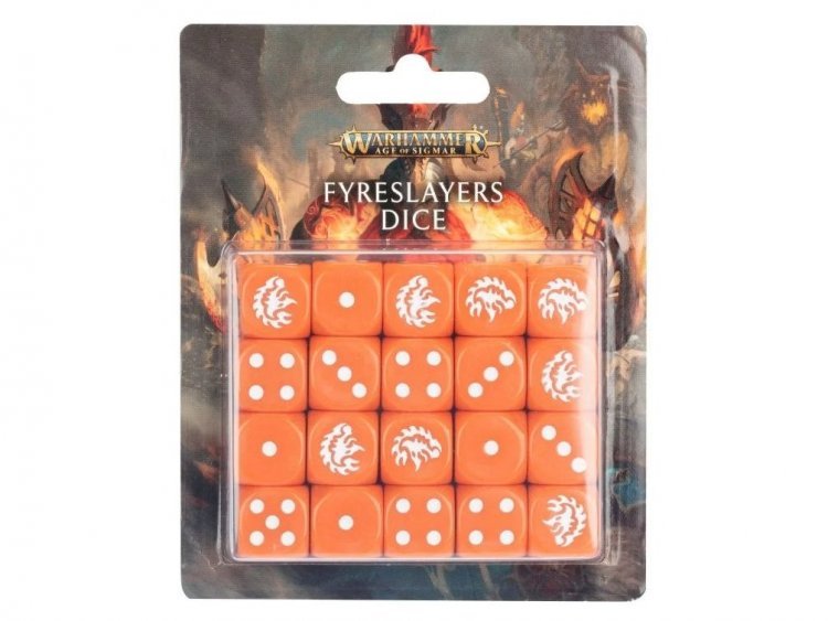 Fyreslayers Dice Set (Age of Sigmar)