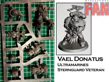 Deathwatch Overkill Vael Donatus, Ultramarines Sternguard Veteran