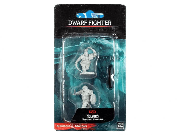 D&D Nolzur's Marvelous Miniatures: Dwarf Fighter (женщина)