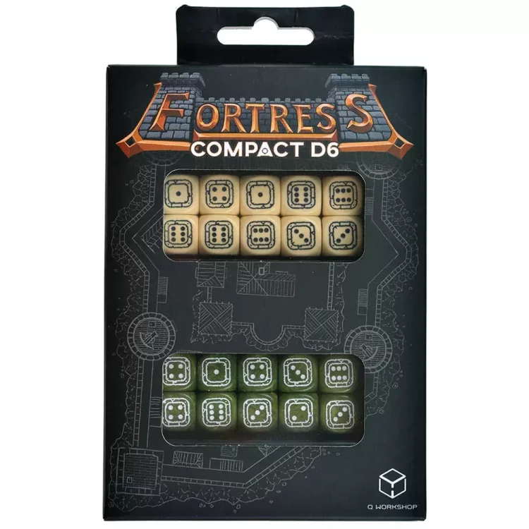 Fortress Compact D6: Beige & Olive