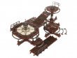 Thatos Pattern Platform and Walkways
