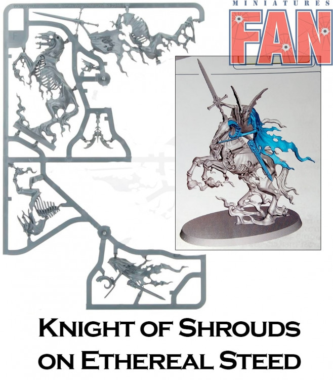 Soul Wars Knight of Shrouds on Ethereal Steed