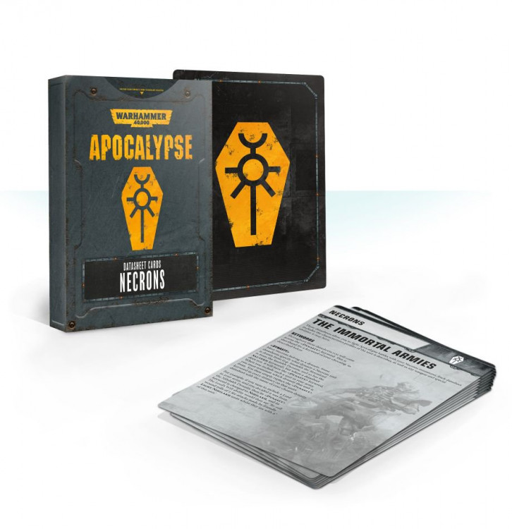Apocalypse Datasheet Cards: Necrons
