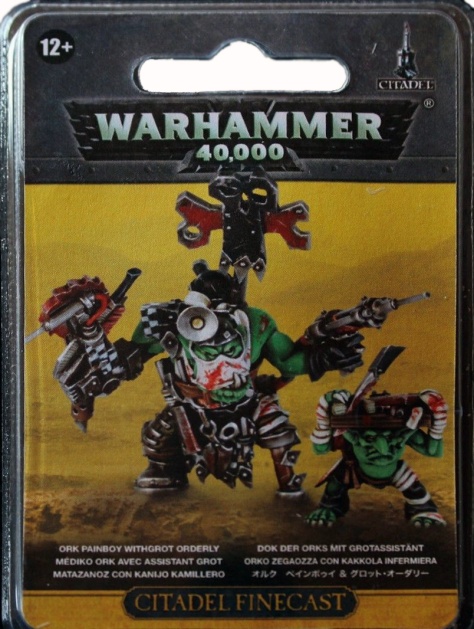 Ork Painboy with Grot Orderly
