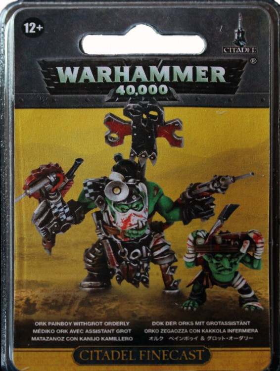 Ork Painboy with Grot Orderly