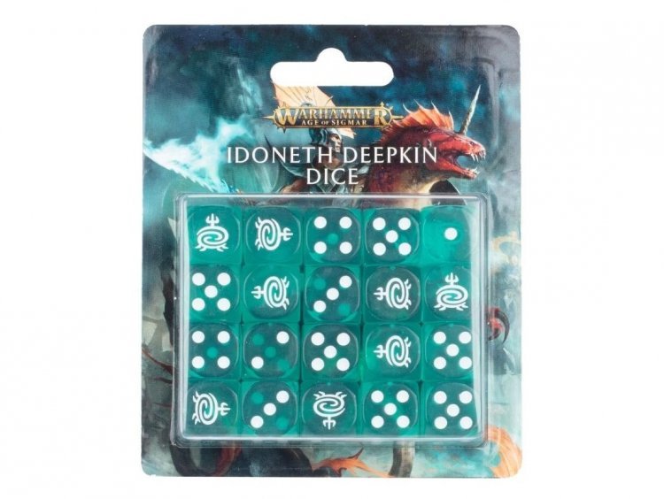 Idoneth Deepkin Dice Set (Предзаказ 2024, Age of Sigmar, Idoneth Deepkin)