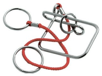 Настольная игра Мини-головоломка Racing Wire Puzzles 11