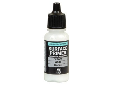 Грунтовка Vallejo Surface Primer: White 70.600 (17 мл)