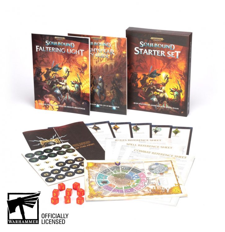 Warhammer Age of Sigmar Roleplay: Soulbound – Starter Set (предзаказ 2024, GW Direct)