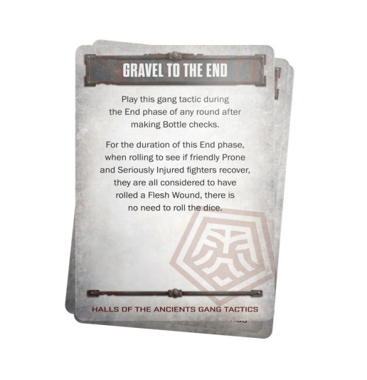 Halls of the Ancients Gang Tactics Cards (предзаказ 2024)