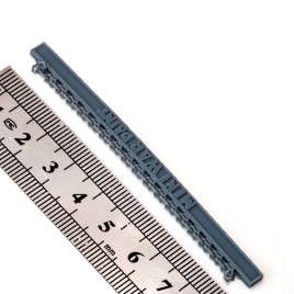 Цепь с угловатым звеном 2,5х3,7мм, толщиной 0,5мм, размер L, MiniWarPaint