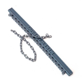 Цепь с угловатым звеном 2,5х3,7мм, толщиной 0,5мм, размер L, MiniWarPaint