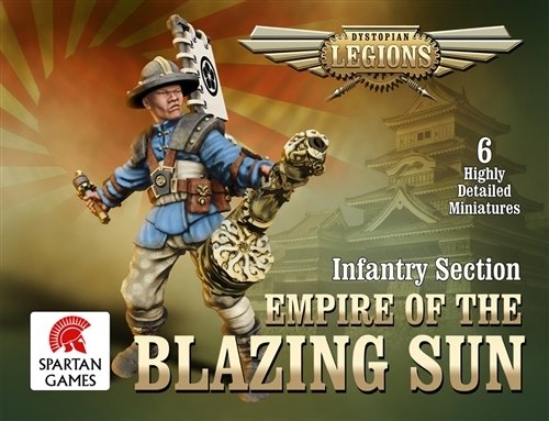  Blazing Sun Ashigaru Infantry Section (Dystopian Legions)