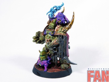 Warhammer 40k Death Guard Plague Marine Champion (Pro-Painted)