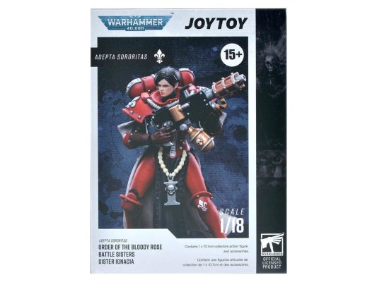 WH40K: Фигурка JOYTOY - Adepta Sororitas Battle Sisters Order of the Bloody Rose Sister Ignacia